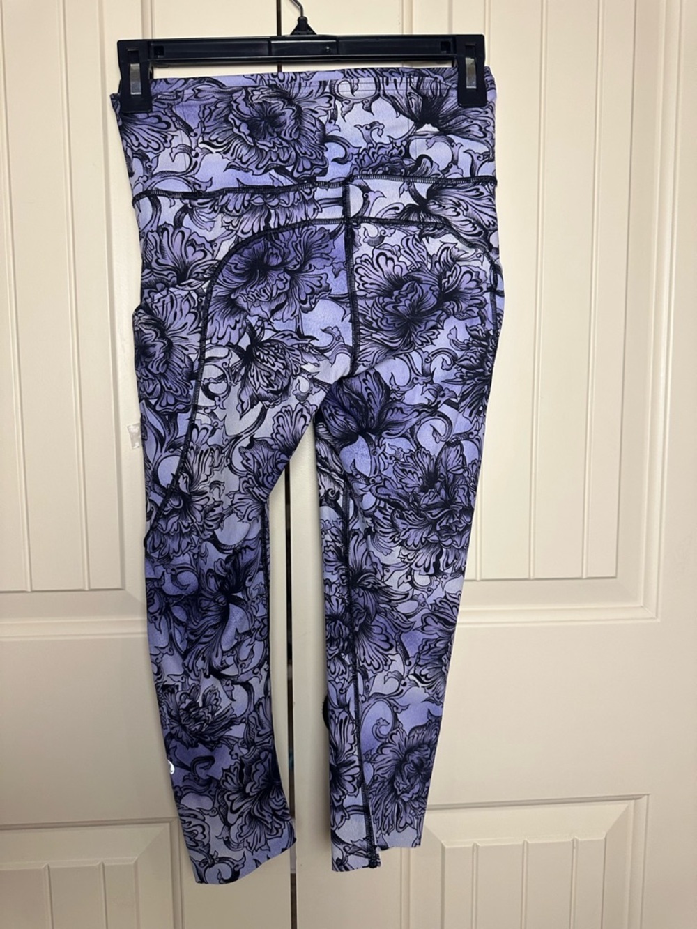 Lululemon Fast Free Crop II *Nulux 19" Hanakotoba Starlight Multi size 4 - Picture 8 of 11